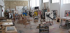 IMG_3266-IMG_3267_S_S Joan Miró múzeum - műterem